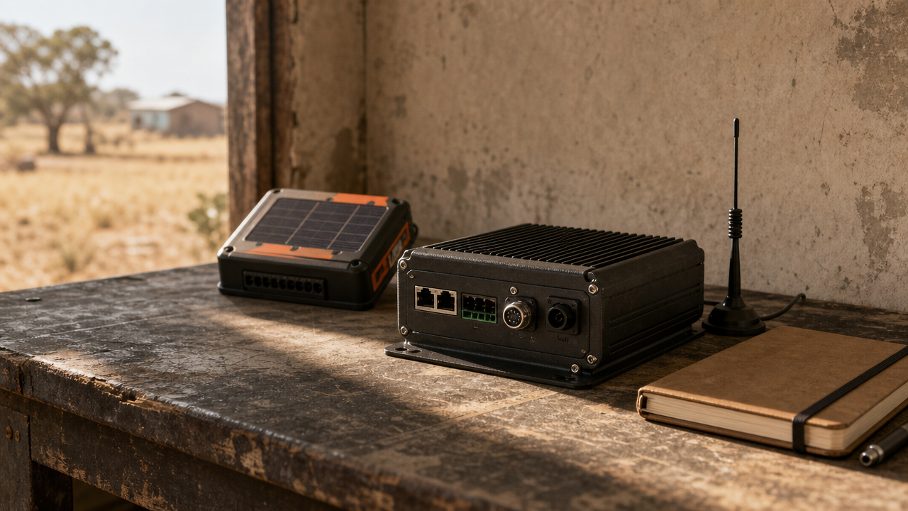 Edge gateway and solar gateway